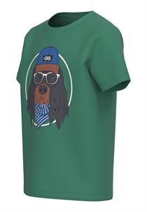 NAME IT T-shirt Med Print Kads Fir